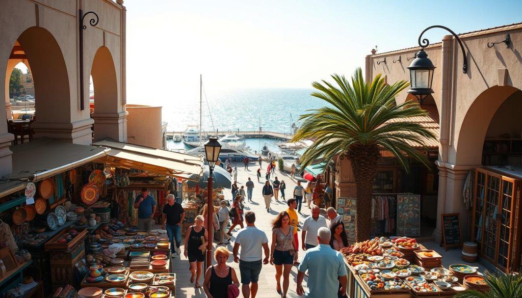 Yasmine Hammamet Marina shopping Yasmine Hammamet Marina shopping