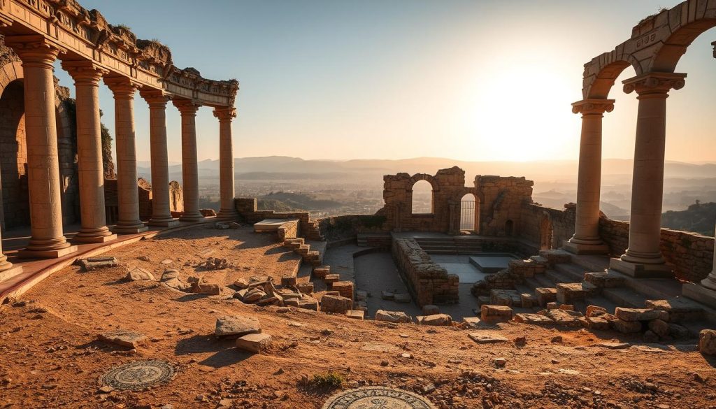 ancient Roman ruins Sousse ancient Roman ruins Sousse