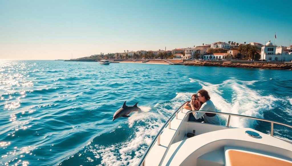 dolphin watching boat tour Sousse dolphin watching boat tour Sousse