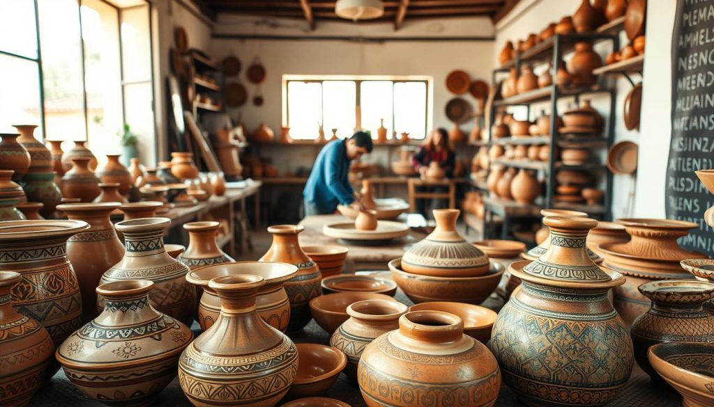 handmade Tunisian pottery handmade Tunisian pottery