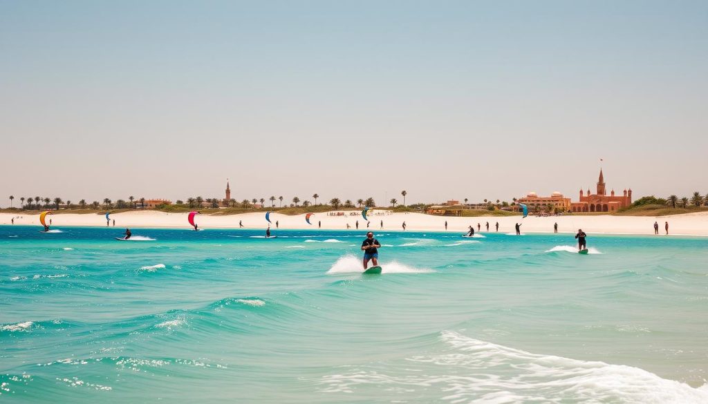 kite surfing in Djerba kite surfing in Djerba