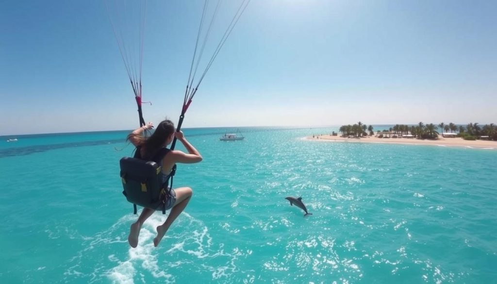 parasailing in Djerba parasailing in Djerba