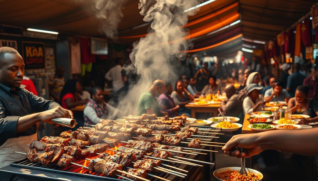 traditional Kenyan nyama choma traditional Kenyan nyama choma