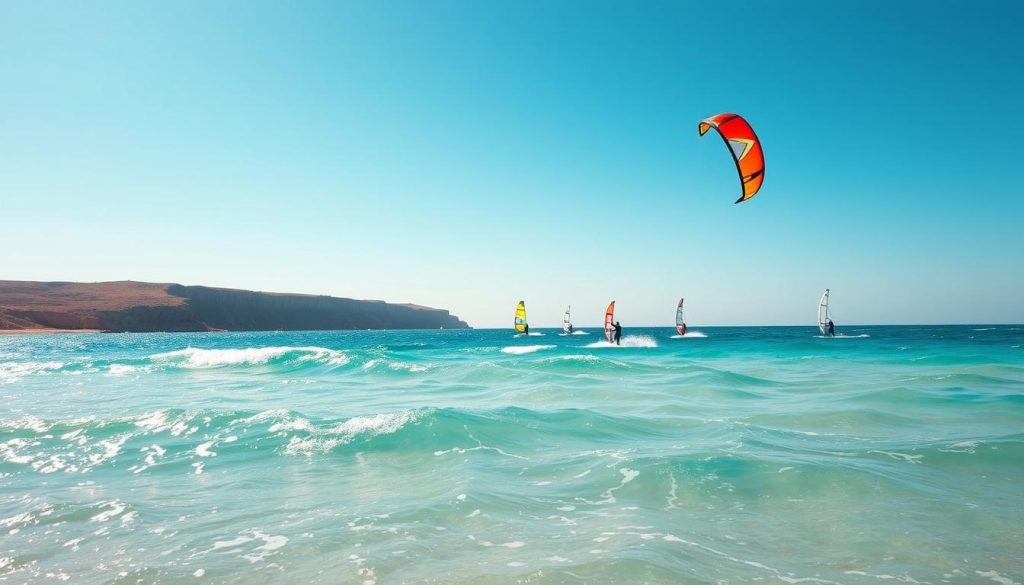 wind-powered water sports in Hammamet wind-powered water sports in Hammamet