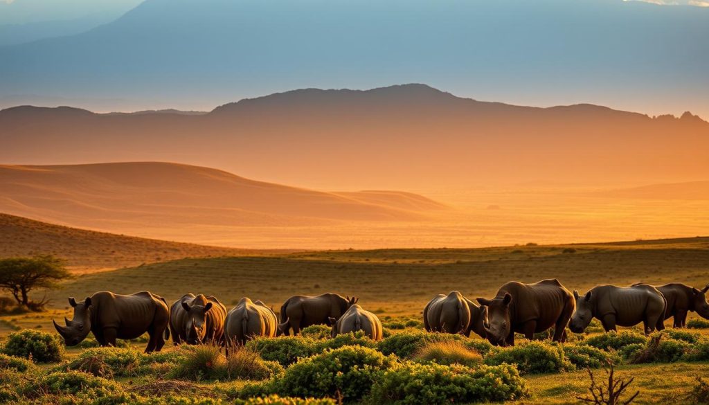 Best time to see rhinos at Menengai Crater Best time to see rhinos at Menengai Crater