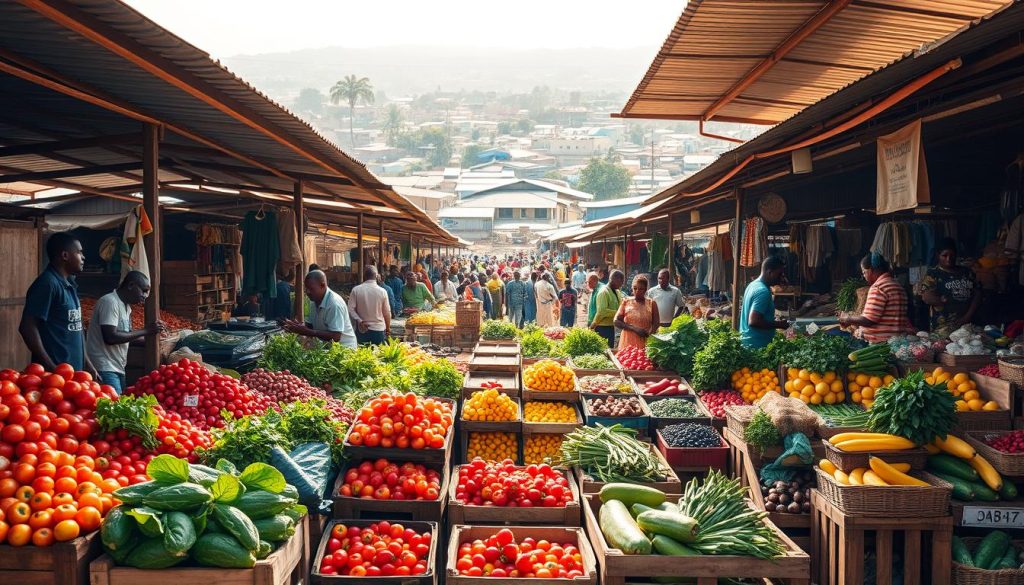 Fresh Produce at Kisumu Market Fresh Produce at Kisumu Market