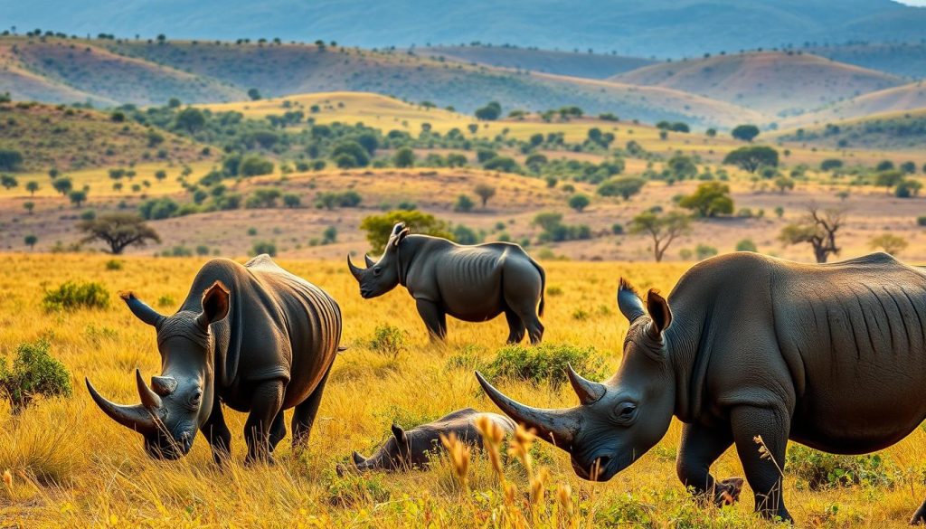 Kenya's Rhino Species and Their Habitats Kenya's Rhino Species and Their Habitats