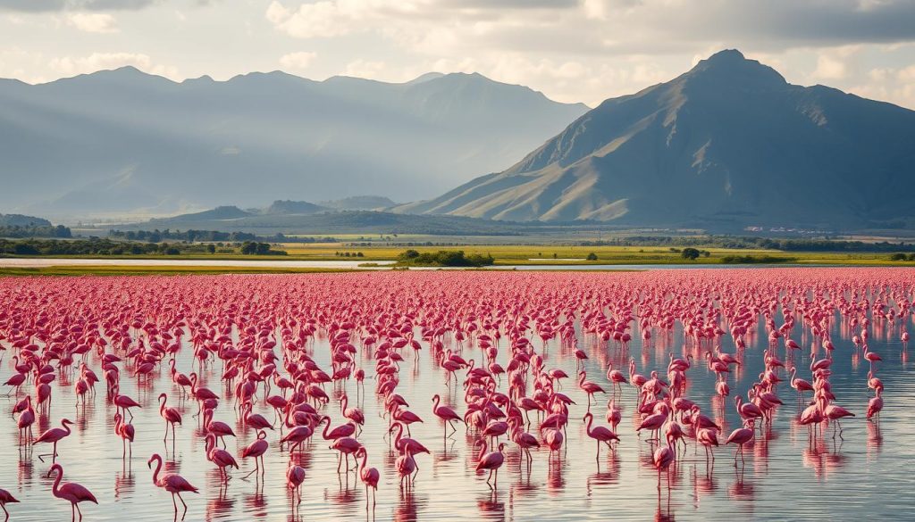 Lake Nakuru Flamingos Lake Nakuru Flamingos