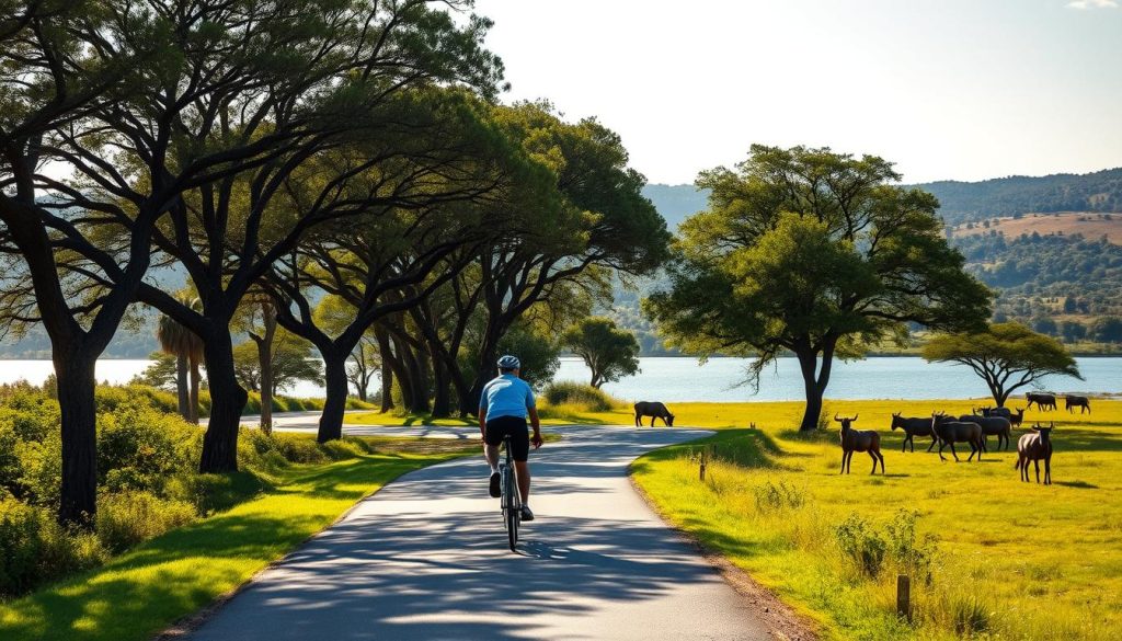 Lake Nakuru National Park Circuit cycling Lake Nakuru National Park Circuit cycling