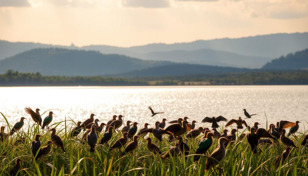 Lake Nakuru bird watching Lake Nakuru bird watching