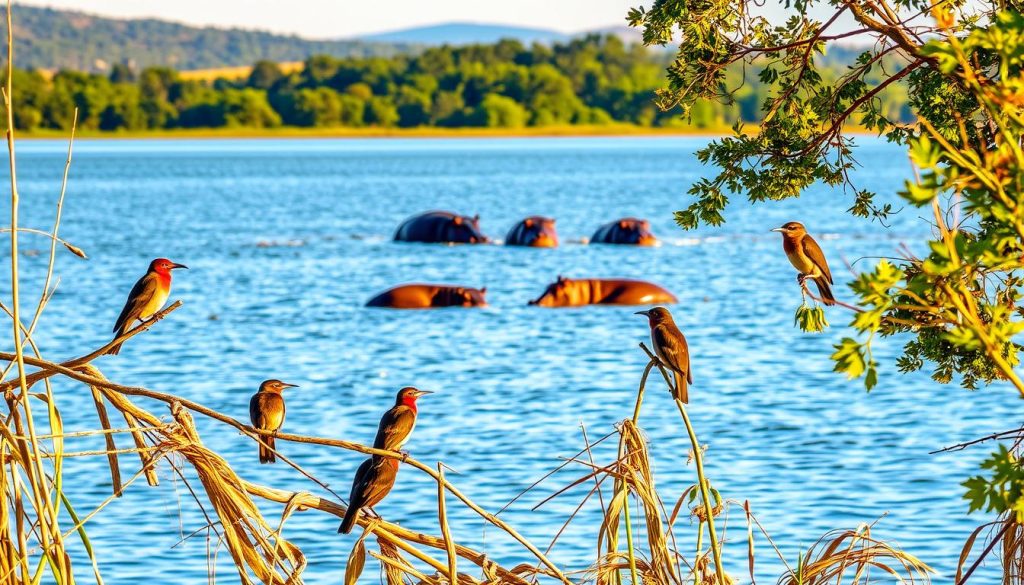 Lake Sergoit bird watching Lake Sergoit bird watching