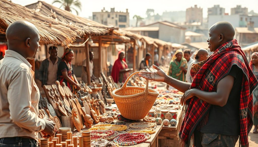 Masai crafts market Nairobi negotiation Masai crafts market Nairobi negotiation