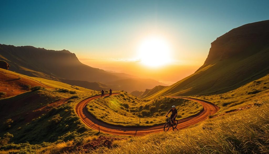 Menengai Crater cycling route Menengai Crater cycling route