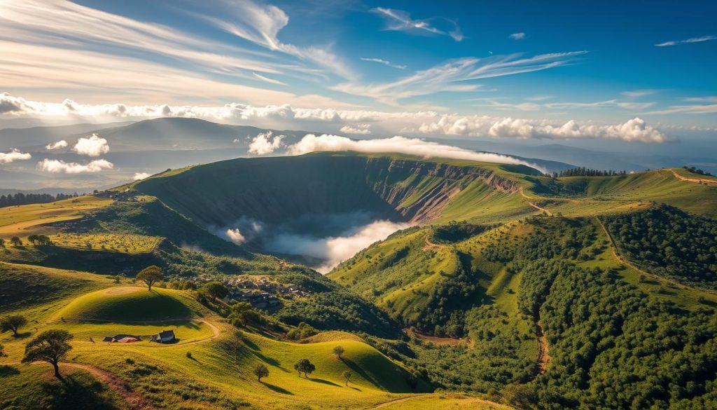 Menengai Crater location Menengai Crater location