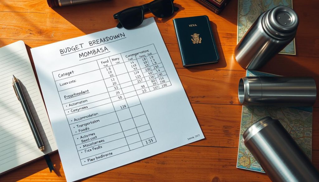 Mombasa solo female travel budget breakdown Mombasa solo female travel budget breakdown
