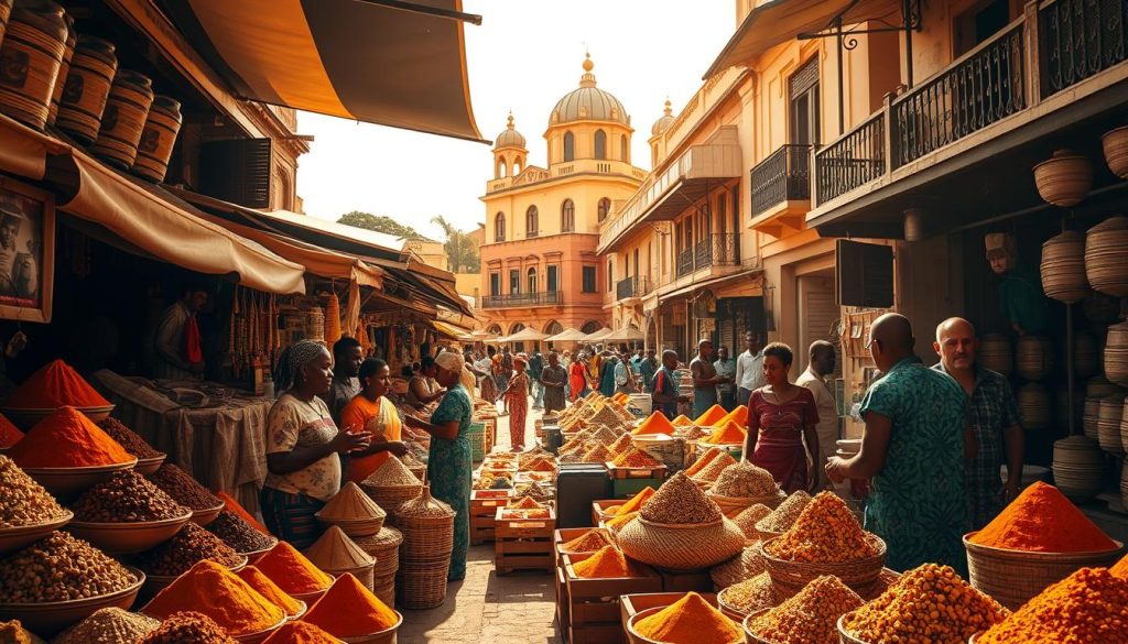 Mombasa spice markets Mombasa spice markets