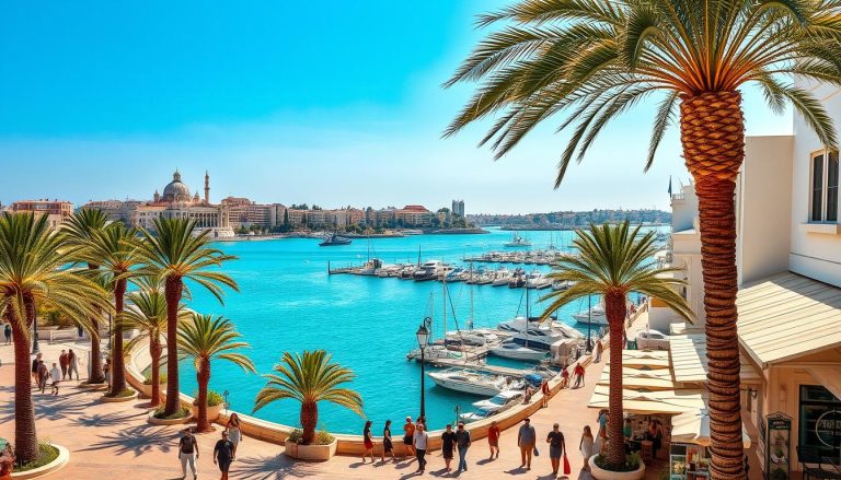 Monastir Marina promenade