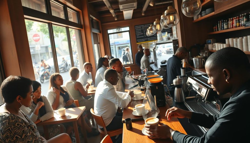 Nairobi coffee scene Nairobi coffee scene