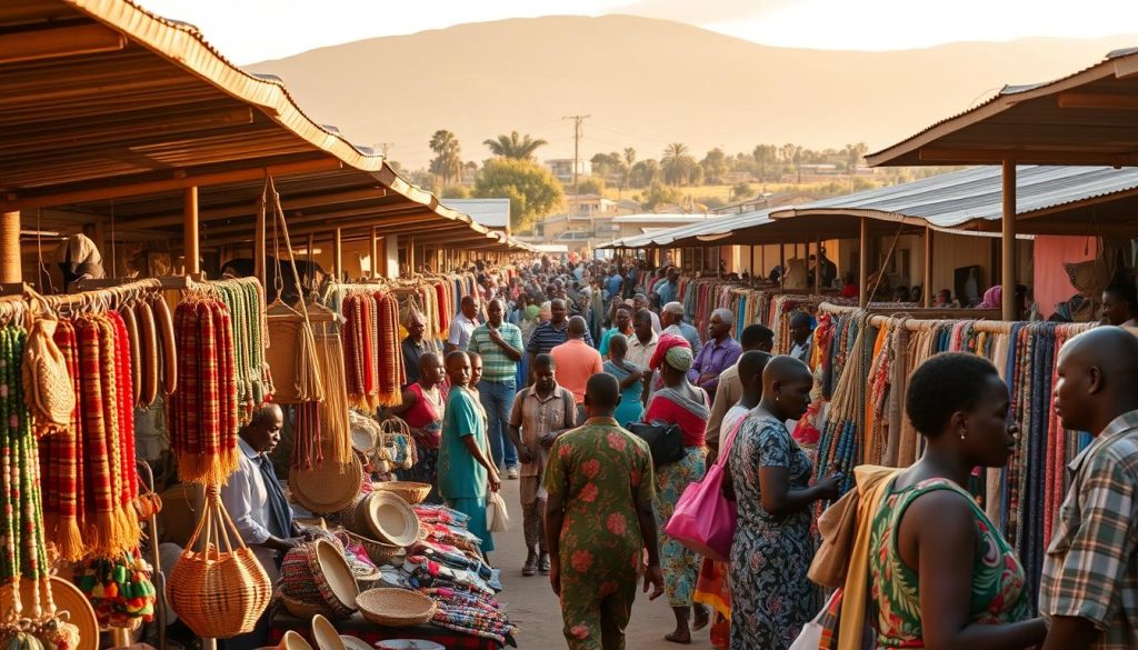Nakuru market stalls Nakuru market stalls