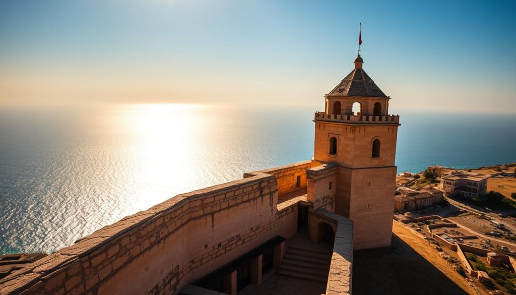 Ribat of Monastir watchtower views Ribat of Monastir watchtower views