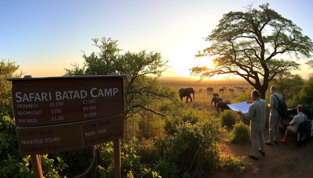 Safari Costs and Booking Information Safari Costs and Booking Information