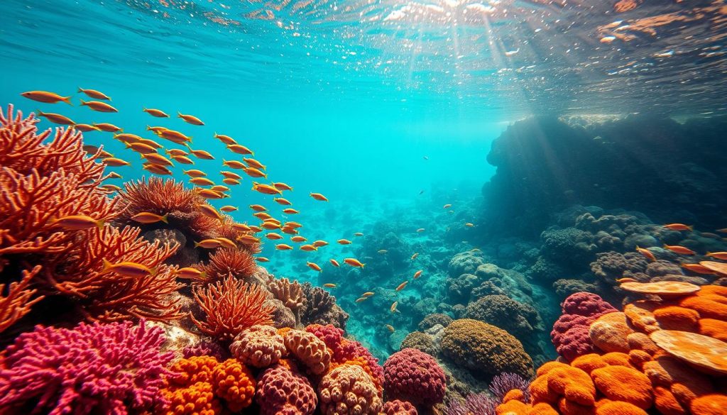 Tiwi Beach coral reefs Tiwi Beach coral reefs