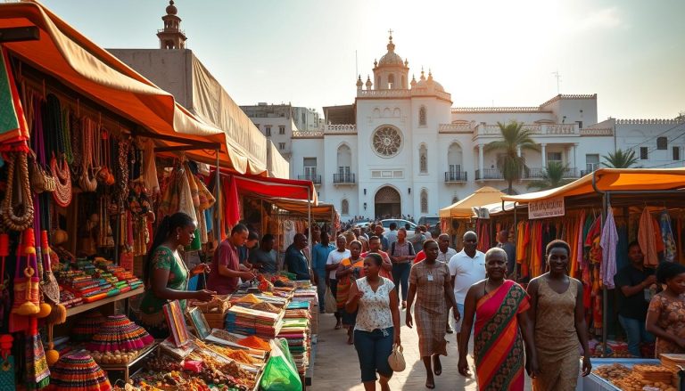 What are the shopping options in Mombasa?