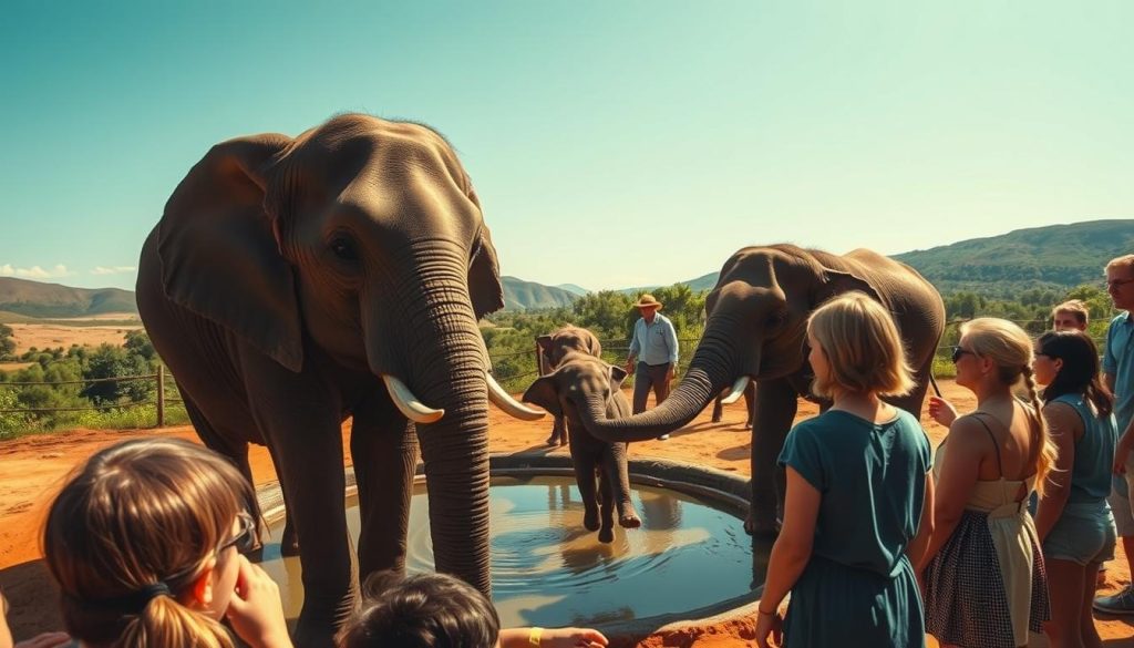 elephant orphanage visit elephant orphanage visit