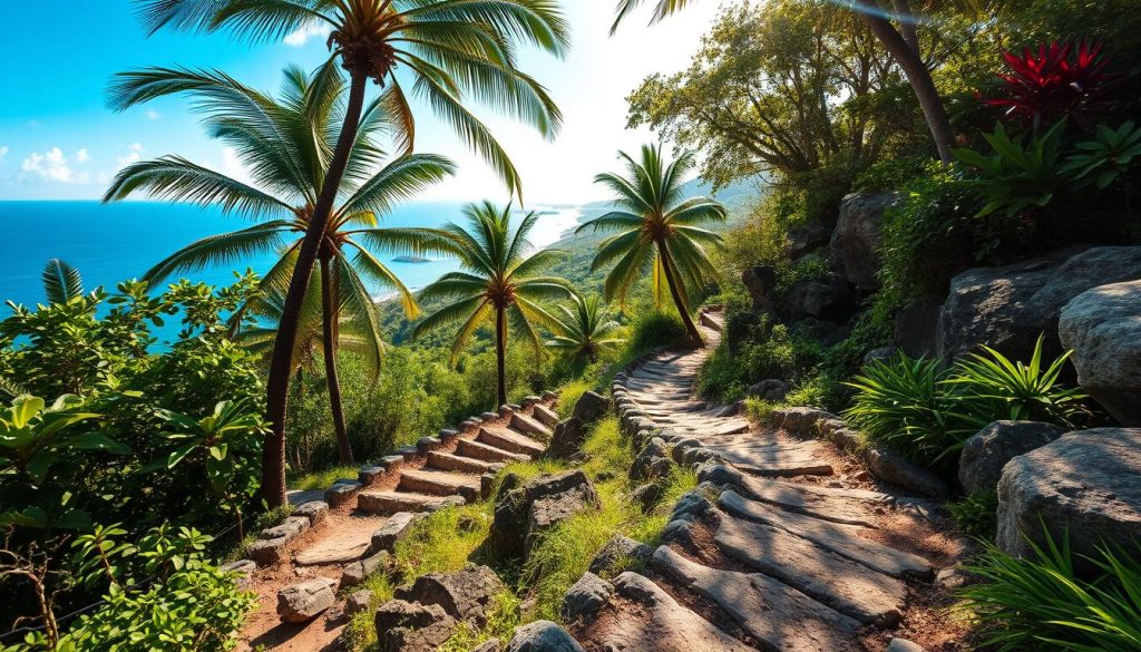 Anse Forbans to Anse Marie Louise Path Anse Forbans to Anse Marie Louise Path