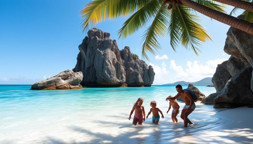 Anse Lazio family beach Anse Lazio family beach