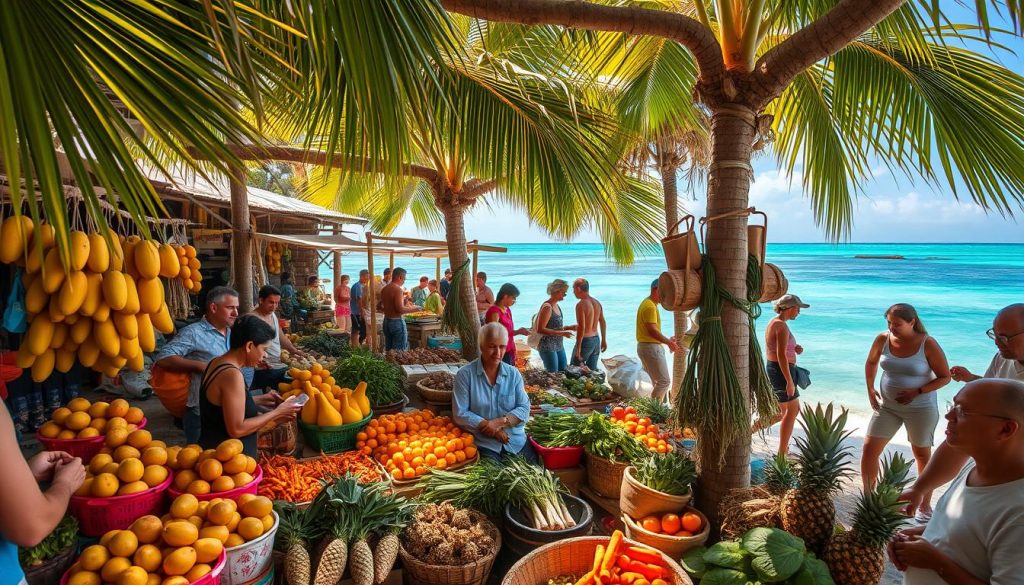 Anse Royale fresh produce market Anse Royale fresh produce market
