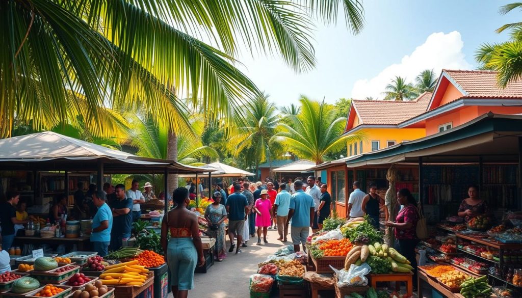 Anse Royale marketplace Anse Royale marketplace