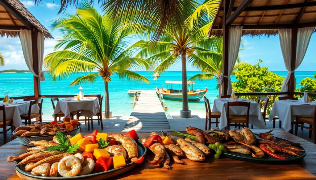 Anse Royale seafood dishes Anse Royale seafood dishes