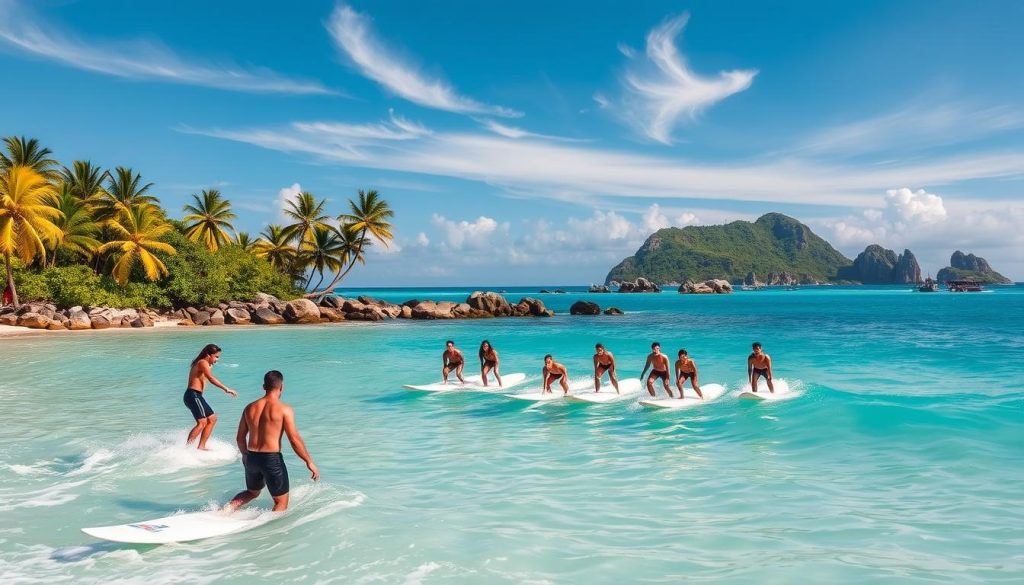 Anse Royale surfing lessons Anse Royale surfing lessons