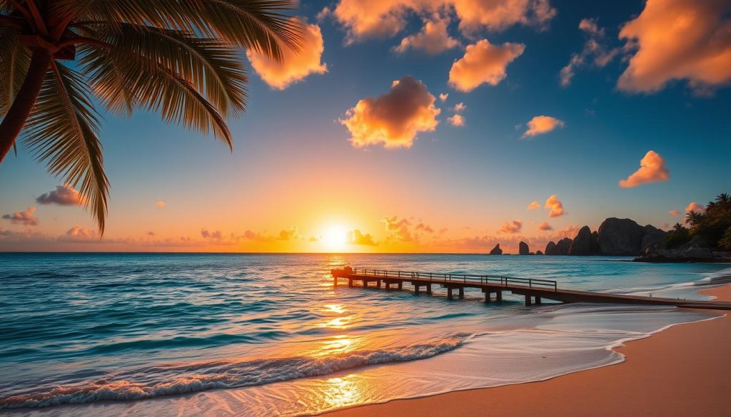 Anse Severe sunset Anse Severe sunset