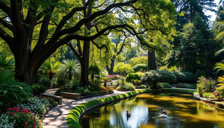 Are there any botanical gardens in Victoria?