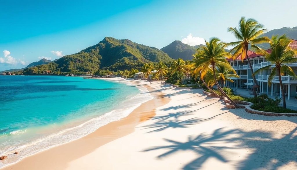Beachfront hotels in Anse Royale Beachfront hotels in Anse Royale