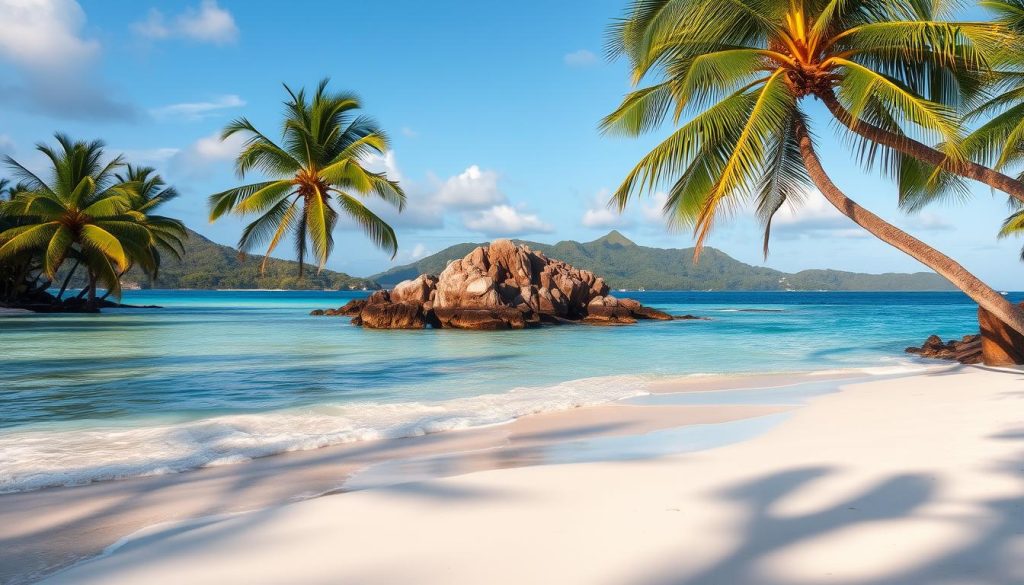 Beau Vallon Beach scenery Beau Vallon Beach scenery