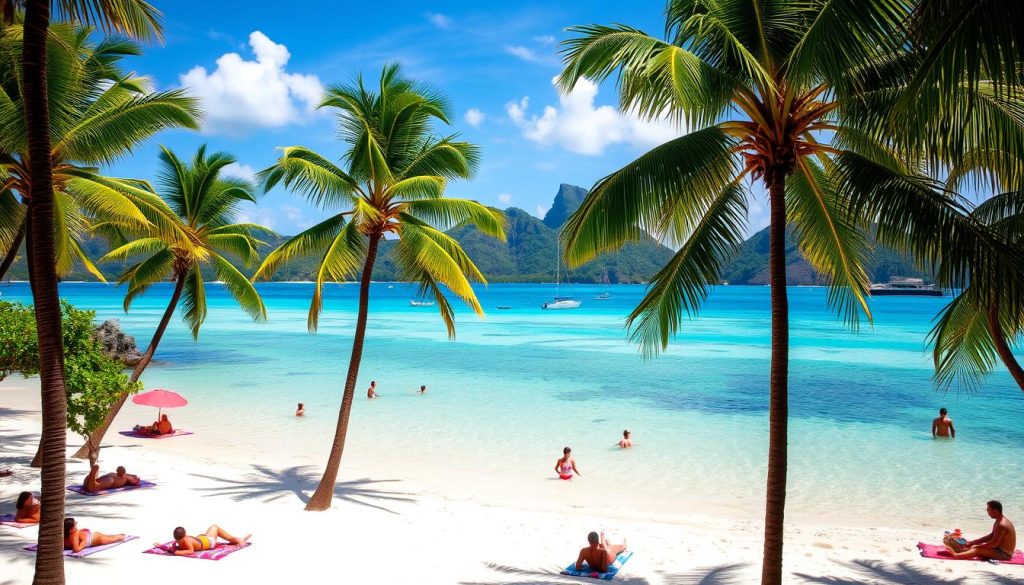 Beau Vallon Beach swimming Beau Vallon Beach swimming