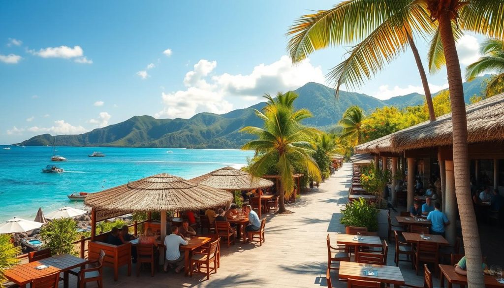 Beau Vallon beach restaurants Beau Vallon beach restaurants