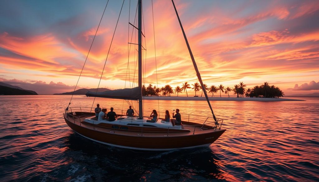 Beau Vallon beach sunset cruise Beau Vallon beach sunset cruise