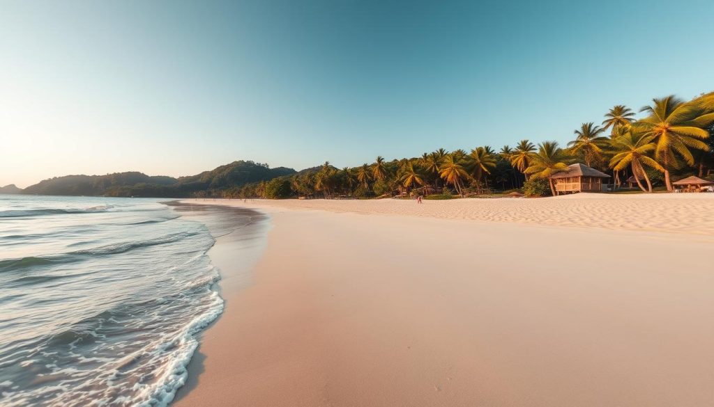 Beau Vallon crowd levels during January to March Beau Vallon crowd levels during January to March