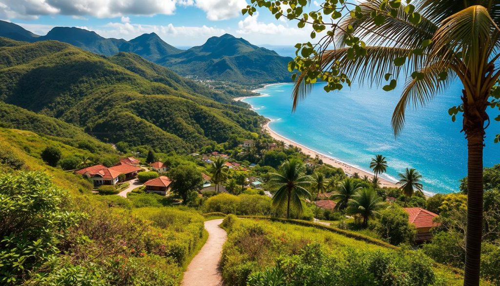 Beau Vallon geography Beau Vallon geography