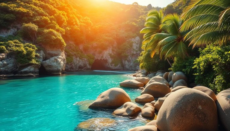 Beau Vallon hidden beaches