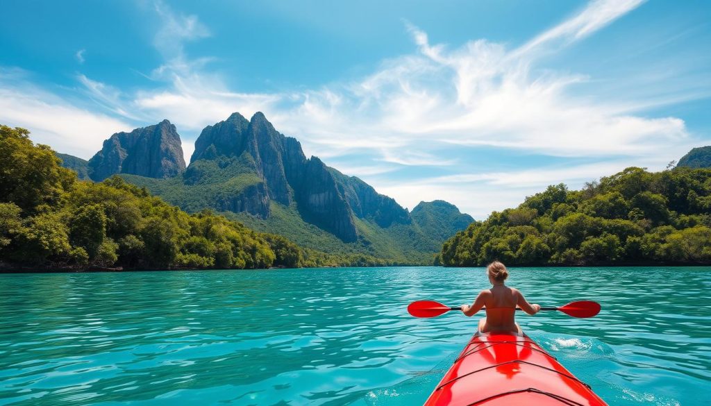 Beau Vallon kayak adventure Beau Vallon kayak adventure