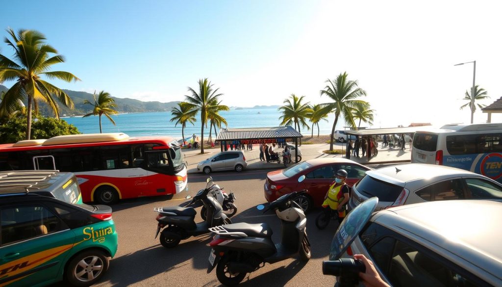 Beau Vallon transportation options Beau Vallon transportation options