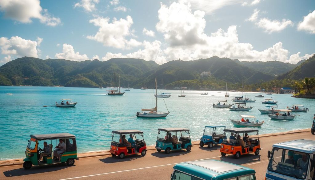 Beau Vallon transportation options Beau Vallon transportation options