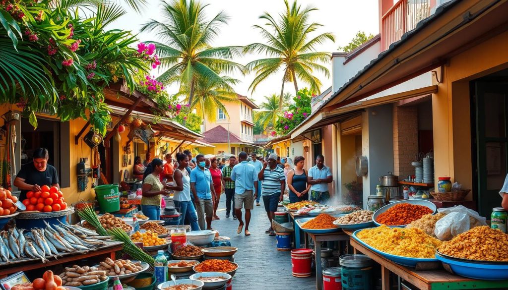 Creole cuisine La Digue Creole cuisine La Digue
