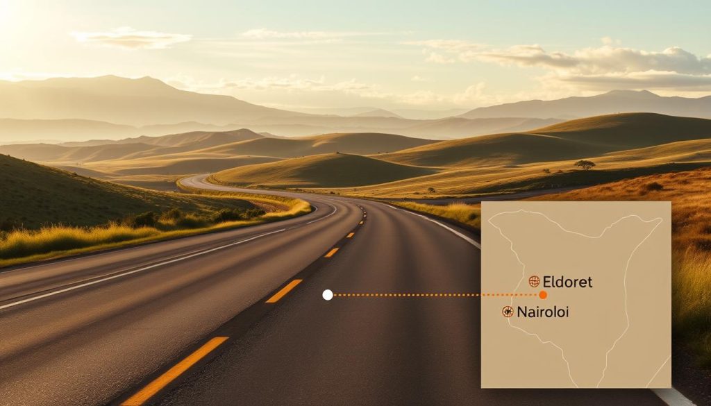 Eldoret to Nairobi distance Eldoret to Nairobi distance