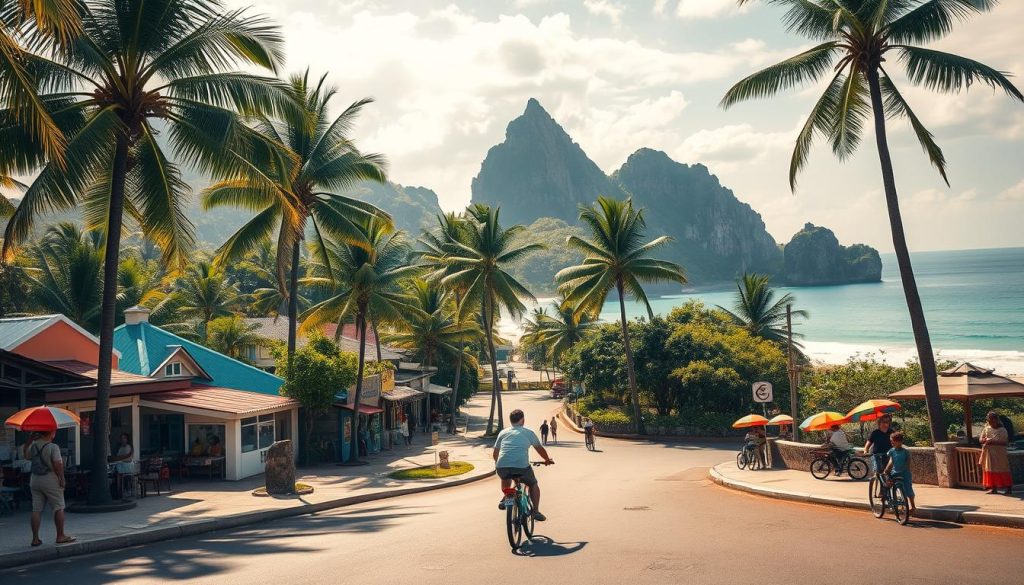 Exploring La Digue by bike Exploring La Digue by bike
